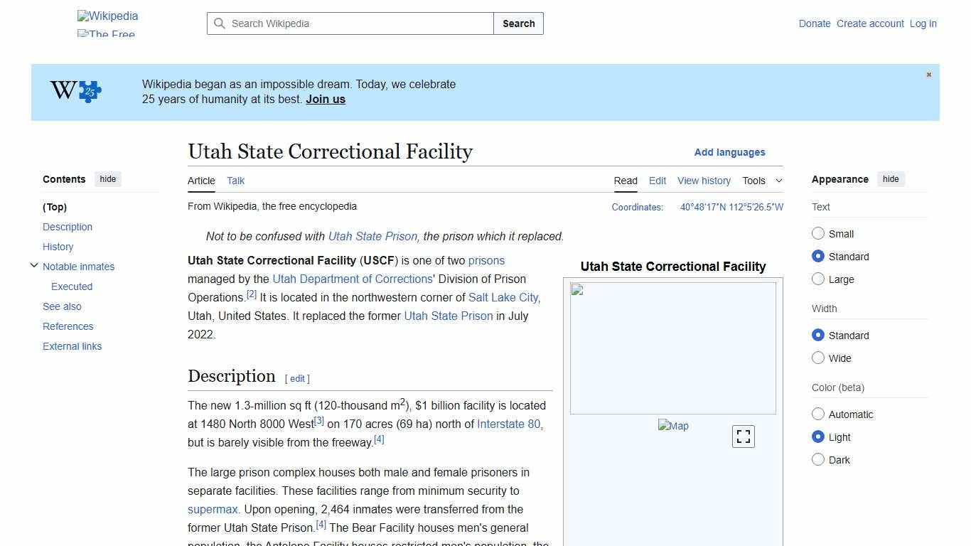 Utah State Correctional Facility - Wikipedia